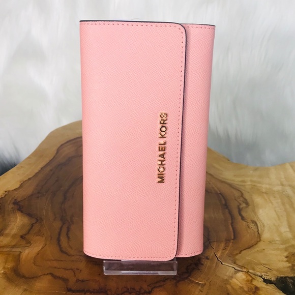 Michael Kors Jet Set Large Trifold Wallet - Picture 7 of 8